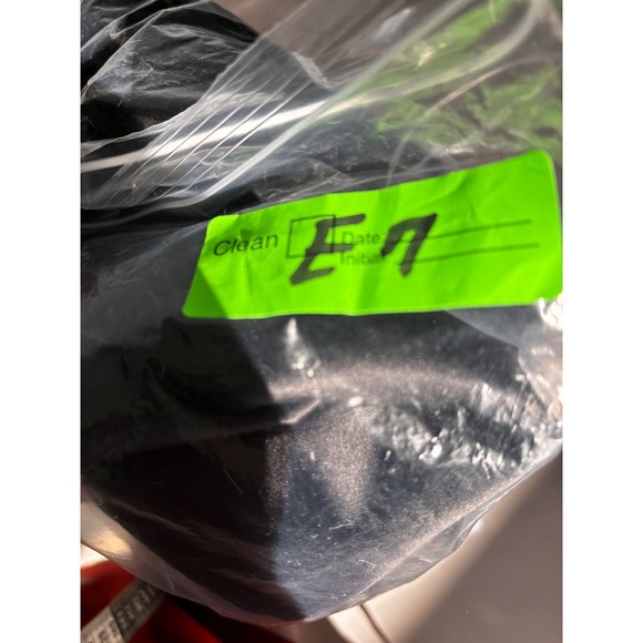 Cato Black Satin Trench Coat 3/4 Sleeve Button Front Jacket Size M Classic - Picture 12 of 12